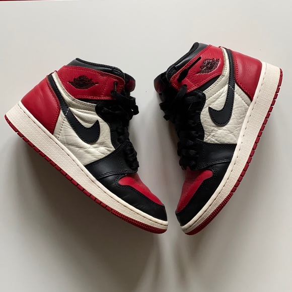 Air Jordan 1 Bred Toe - Picture 2 of 5